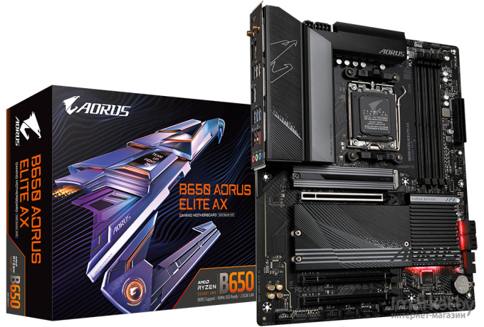 Материнская плата GigaByte B650 AORUS ELITE AX