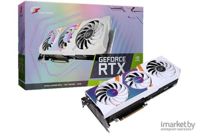 Видеокарта Colorful RTX 3060 Ti Ultra W OC LHR-V