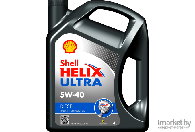 Моторное масло Shell HELIX ULTRA Diesel 5W-40 4л (550046645)