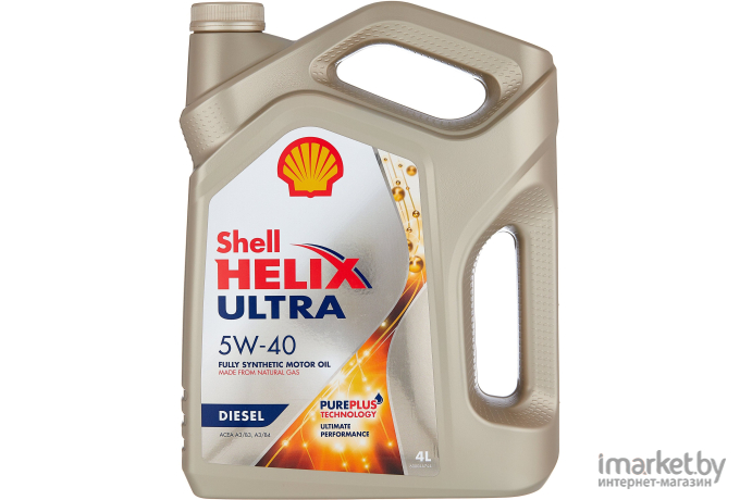 Моторное масло Shell HELIX ULTRA Diesel 5W-40 4л (550046645)