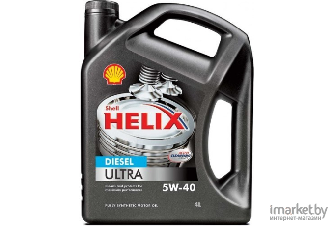 Моторное масло Shell HELIX ULTRA Diesel 5W-40 4л (550046645)