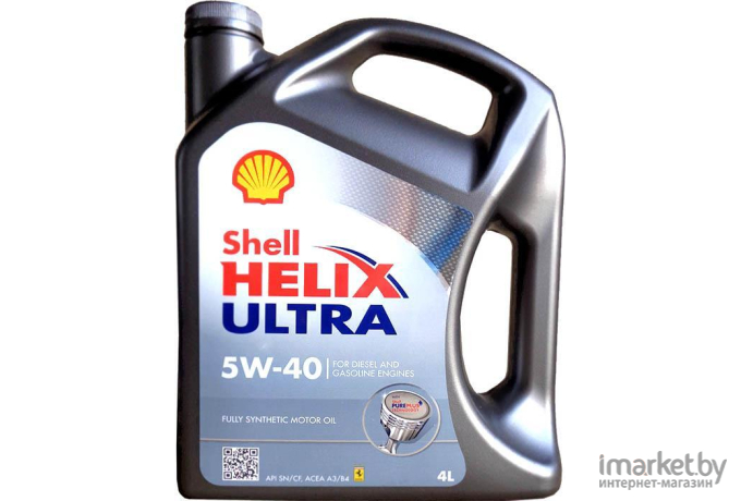 Моторное масло Shell HELIX ULTRA Diesel 5W-40 4л (550046645)