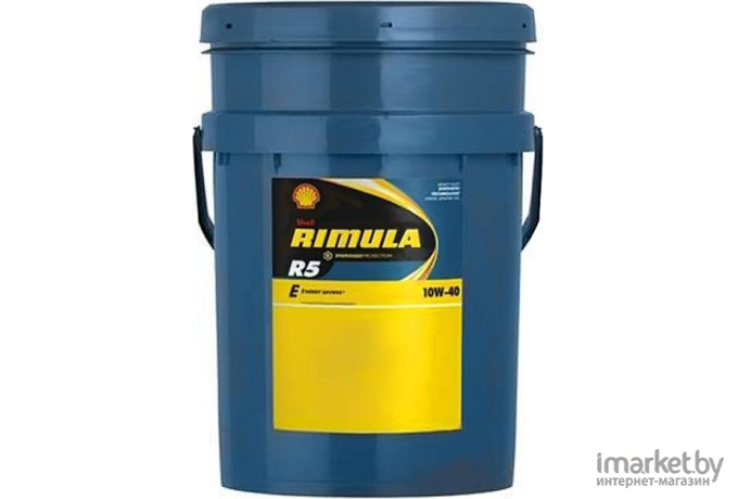 Моторное масло Shell RIMULA R5 E 10W-40 20л (550033235)