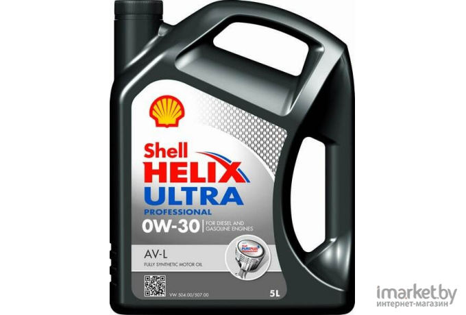 Моторное масло Shell HELIX ULTRA Professional AV-L 0W-30 5л (550046304)