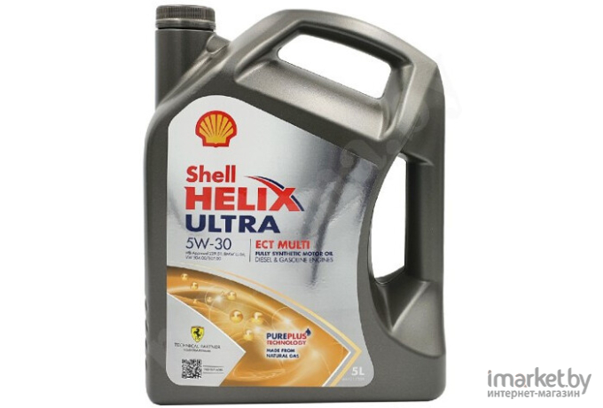 Моторное масло Shell Helix Ultra ECT MULTI 5W-30 5л (550058158)