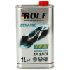 Моторное масло Rolf Dynamic SAE 10W-40 API SJ/CF 1л (322701)