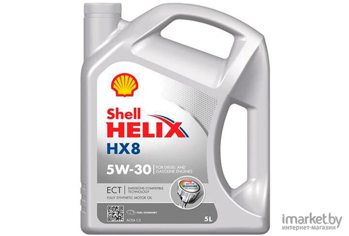 Моторное масло Shell HELIX HX8 ECT 5W-30 5л (550046394)