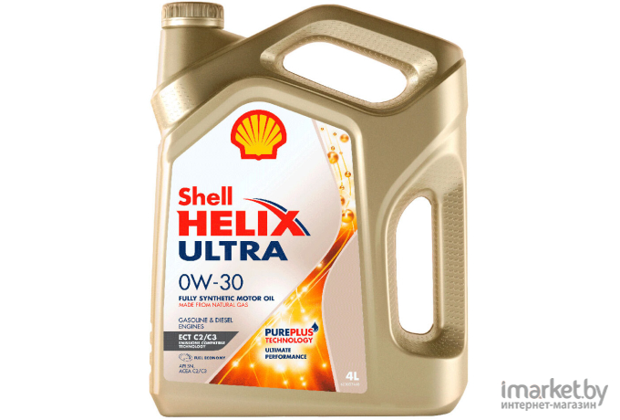 Моторное масло Shell HELIX ULTRA ECT C2/C3 0W-30 4л (550046306)