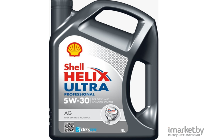 Моторное масло Shell HELIX ULTRA Professional AG 5W-30 5л (550046301)