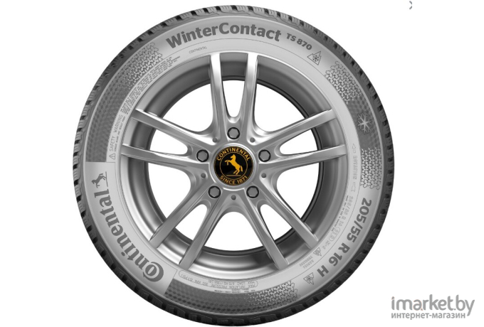 Автомобильные шины Continental WinterContact TS 870 195/60R16 89H (03555460000)