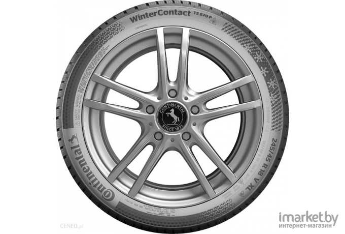 Автомобильные шины Continental WinterContact TS 870 P 225/45R19 96V XL (03558320000)
