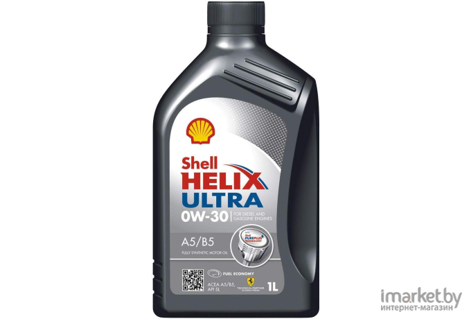 Моторное масло Shell HELIX ULTRA A5/B5 0W-30 1л (550046659)