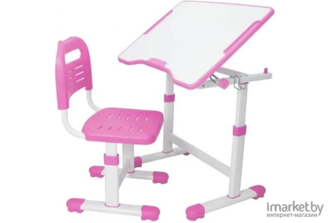 Парта + стул Fun Desk Sole (розовый)