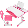 Парта + стул Cubby Botero Pink со светильником (221955)
