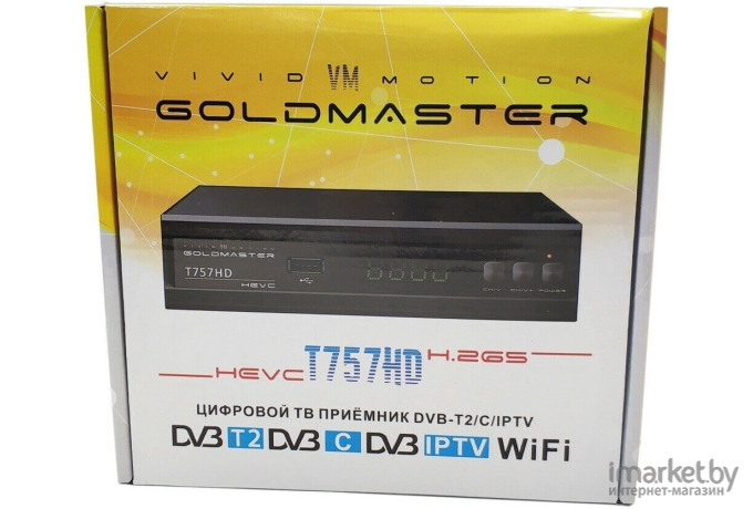 Приемник цифрового ТВ Goldmaster T-757HD