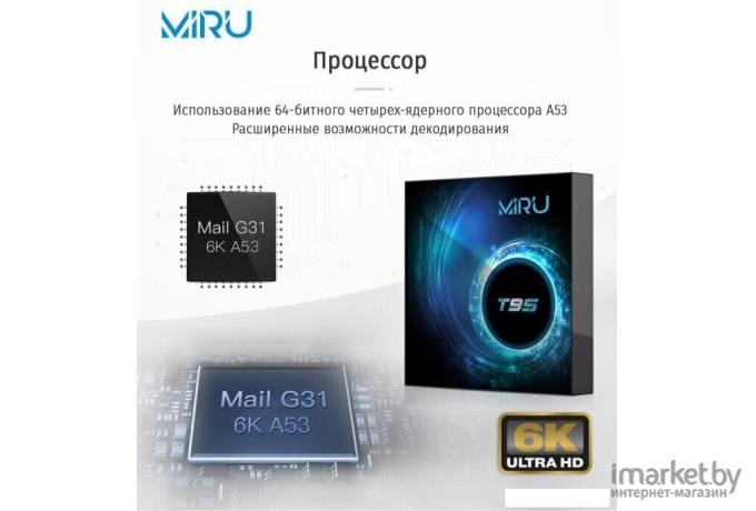 Медиаплеер Miru T95