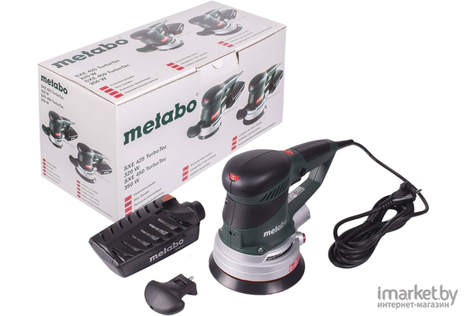 Эксцентриковая шлифмашина (орбитальная) Metabo SXE 450 Turbotec [600129000]