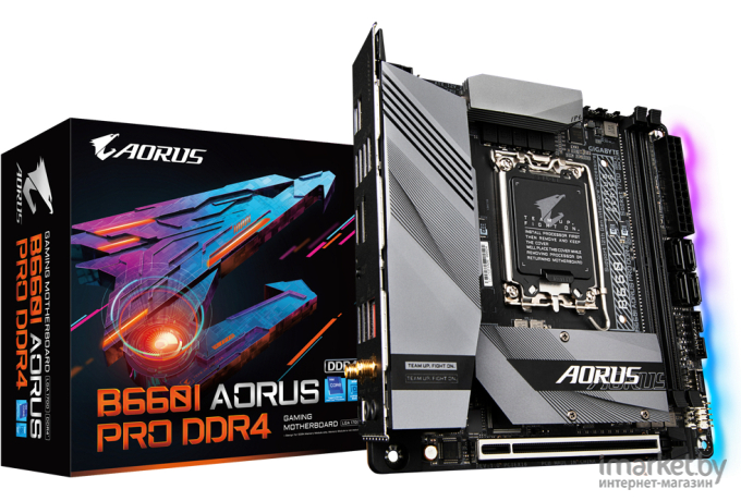 Материнская плата Gigabyte B660I Aorus Pro DDR4 (rev. 1.X)