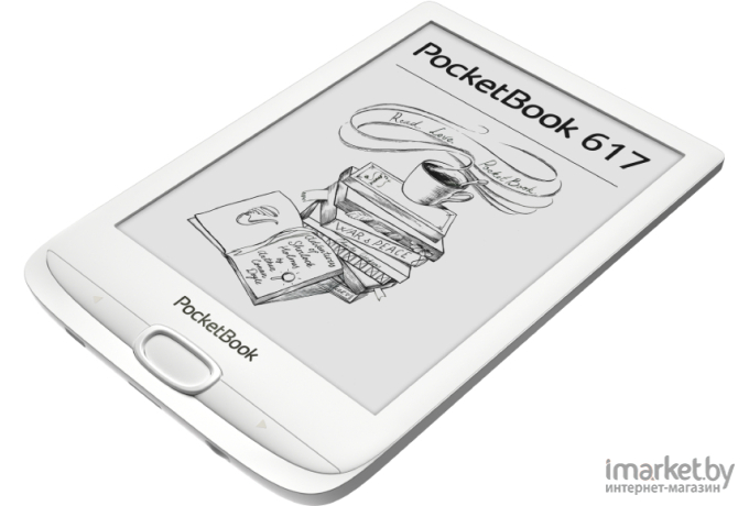 Электронная книга PocketBook 617 белый (PB617-D-RU)