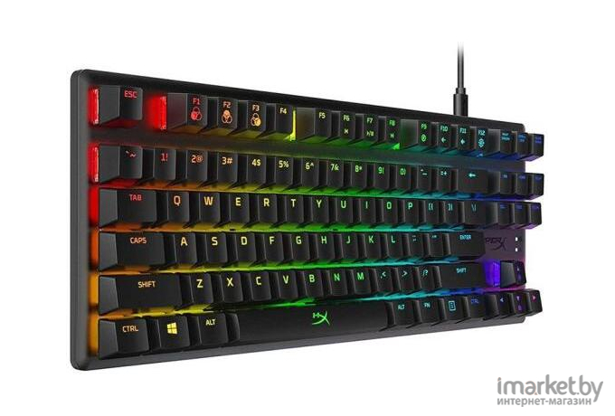 Клавиатура HyperX Alloy Origins Core RGB черный (4P5P3AA#ABA)