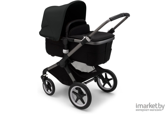 Коляска Bugaboo Fox 3 graphite/midnight black 2в1