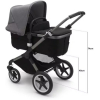 Коляска Bugaboo Fox 3 graphite/midnight black 2в1