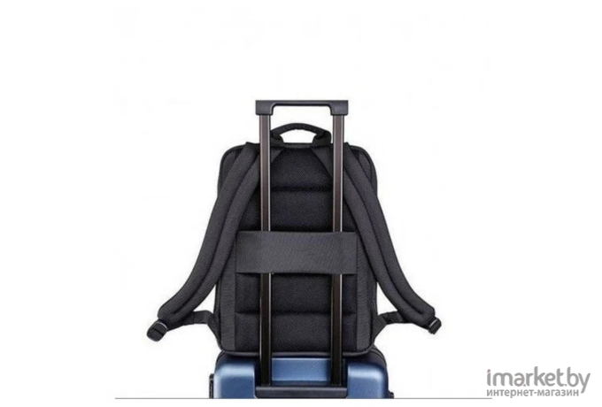 Рюкзак Ninetygo Classic Business Backpack dark grey (90171BGBKUNLG05) с термонаклейкой