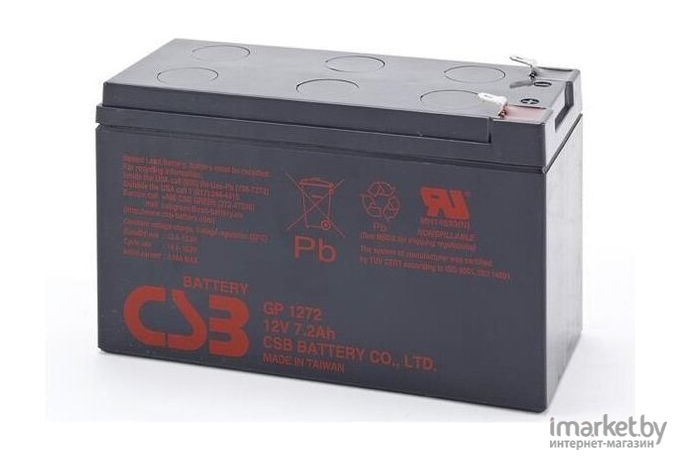 Аккумуляторная батарея CSB GP 1272 F2 12V/7.2Ah