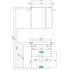Шкаф с зеркалом Акватон Асти 70 (1A263402AX010)