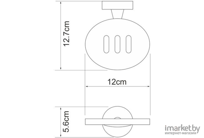 Мыльница WasserKraft Isen K-4069 (4069)