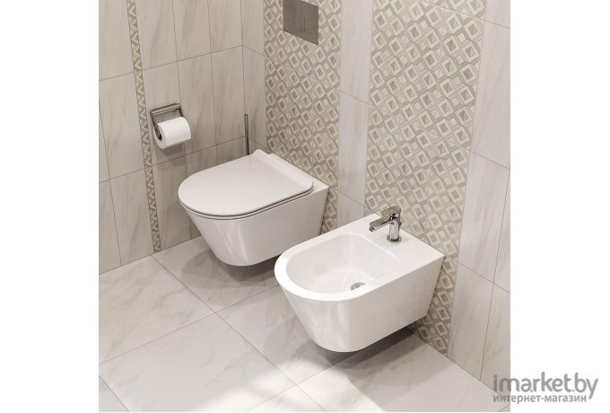 Сиденье для унитаза Kerama Marazzi Plaza Modern New PLMR.seat.02/WHT