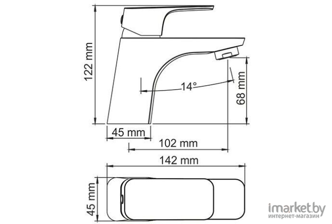 Смеситель Wasserkraft Salm 2703