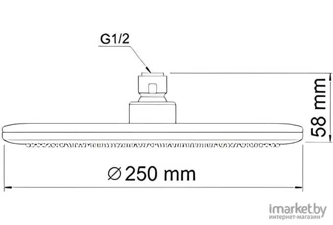 Душевая лейка Wasserkraft A030