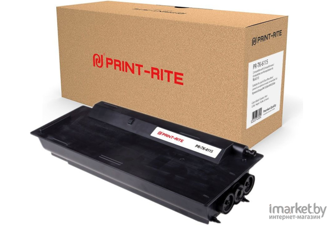 Картридж лазерный Print-Rite TFK784BPRJ черный (PR-TK-6115)