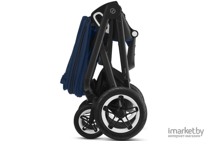 Прогулочная коляска Cybex Talos S Lux BLK navy blue