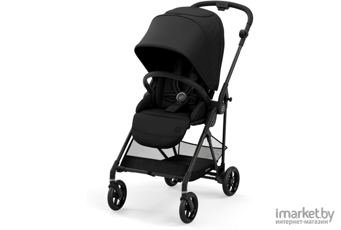 Прогулочная коляска Cybex Melio Carbon deep black