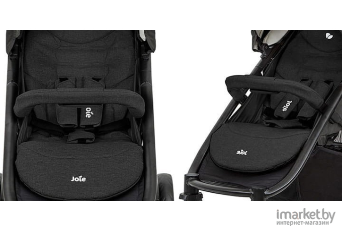 Прогулочная коляска Joie Litetrax 4 Air DLX cobblestone