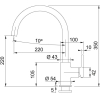 Смеситель Franke Lina XL 115.0626.024 (белый)