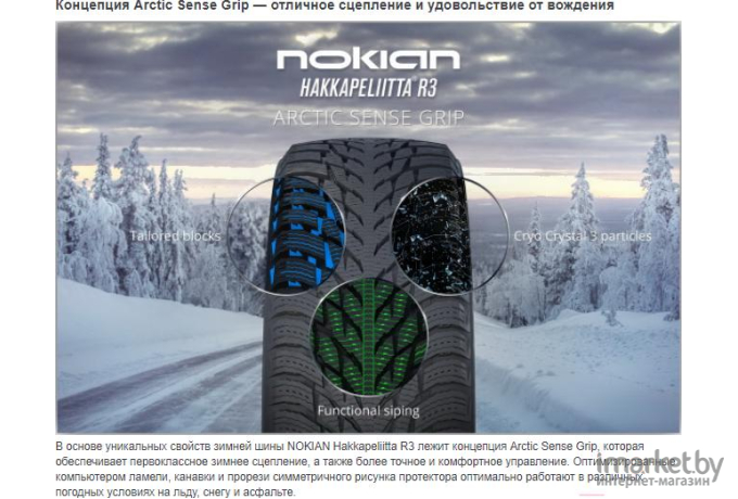 Автомобильные шины Nokian Hakkapeliitta R3 205/55R16 94R