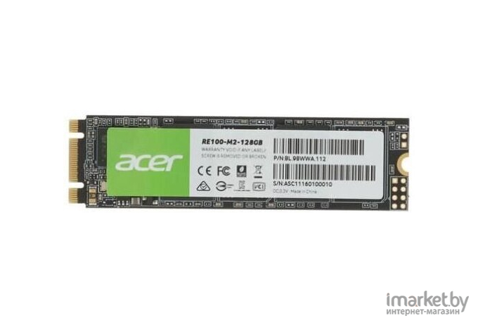 SSD диск Acer RE100 128GB (BL.9BWWA.112)