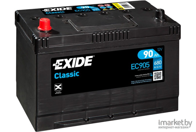 Аккумулятор Exide Classic EC905