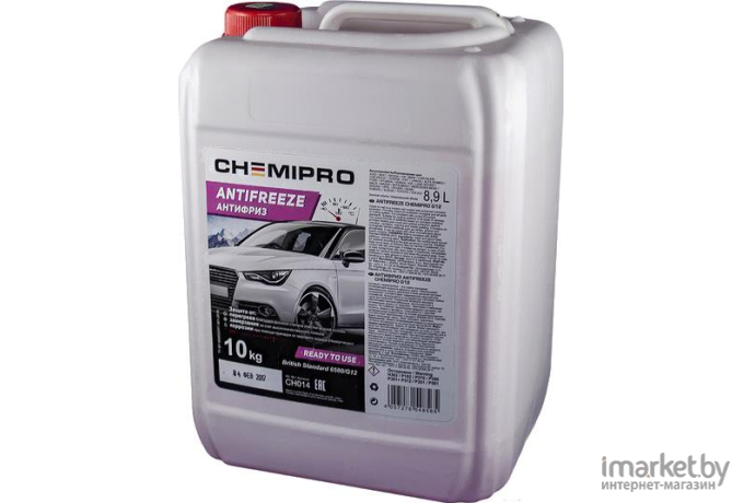Антифриз Chemipro G12 10кг/8.9л красный (CH014)