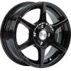 Автомобильные диски SKAD Jaguar-mb 14 5.5 4x100 38 67.1 Black Glossy Polished / Черный глянец с алмазной проточкой