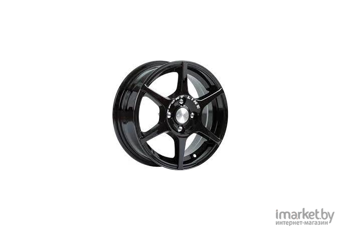 Автомобильные диски SKAD Jaguar-mb 14 5.5 4x100 38 67.1 Black Glossy Polished / Черный глянец с алмазной проточкой