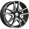 Автомобильные диски SKAD Sydney-mb 16 6 5x114.3 43 67.1 Black Glossy Polished / Черный глянец с алмазной проточкой