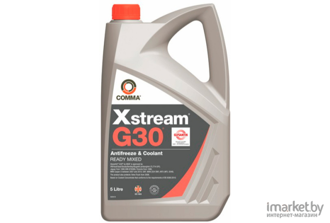 Антифриз Comma Xstream G30 5л красный (XSM5L)