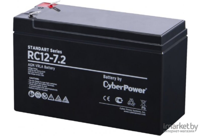 Аккумулятор для ИБП CyberPower RС 12-7,2 12V/7,2Ah