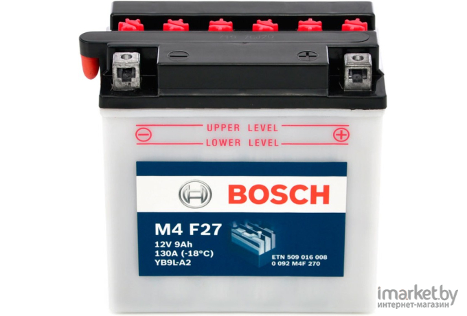 Мотоаккумулятор Bosch YB9L-A2 509016008 (0092M4F270)