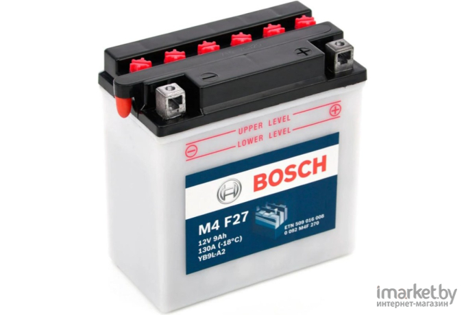 Мотоаккумулятор Bosch YB9L-A2 509016008 (0092M4F270)