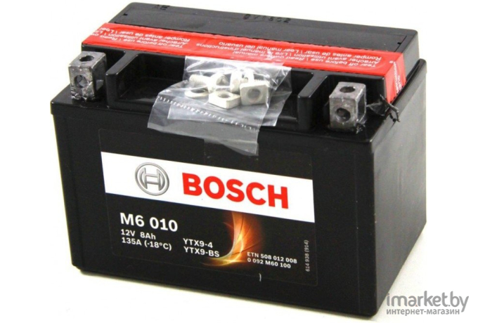 Мотоаккумулятор Bosch M6 YTX9-4/YTX9-BS 508012008 (0092M60100)